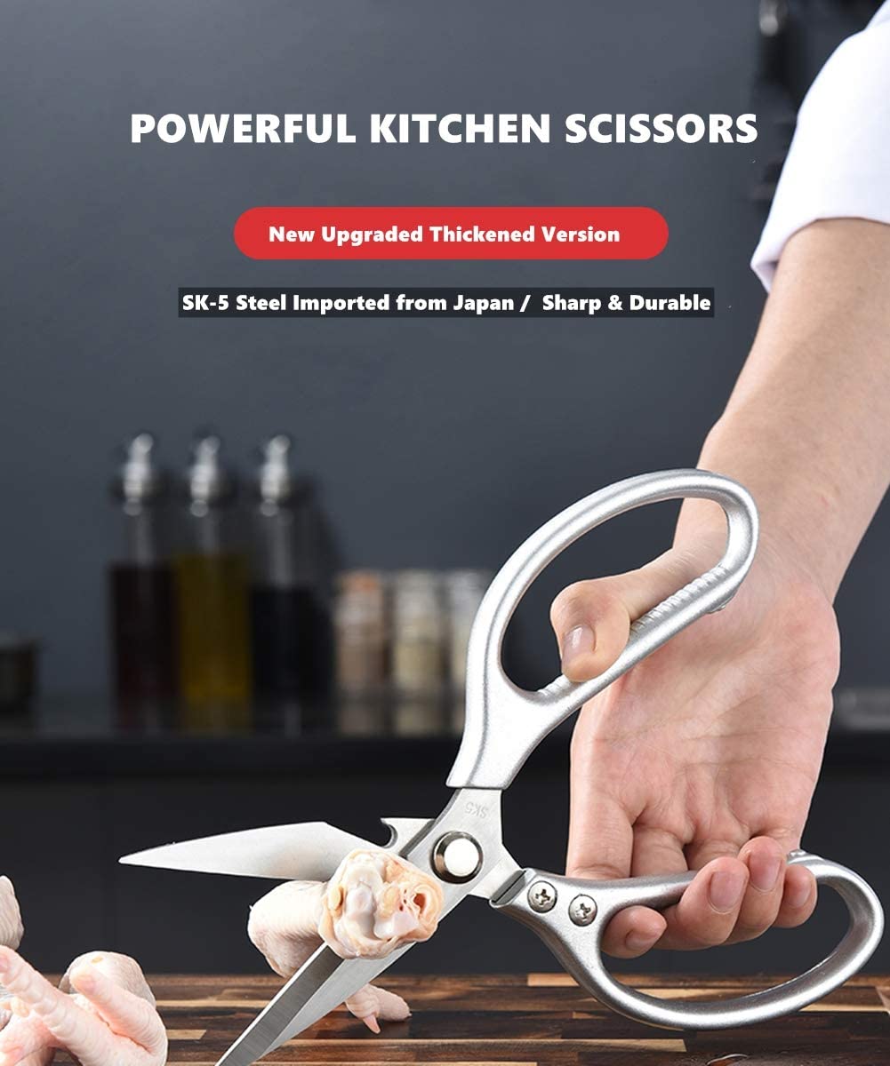 🔥Limited Time Sale 48% OFF🎉2023 NEW SK5 steel Heavy Duty Kitchen Scissors-Buy 2 Get Free Shipping