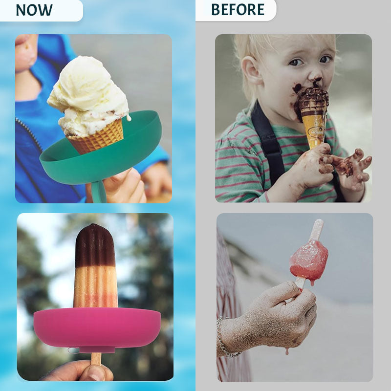 🔥Last Day Promotion 50% OFF💥Silicone Popsicle Ice Cream Stand⚡BUY 3 GET 2 FREE