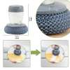 🔥Last Day Promotion 50% OFF🔥Kitchen Soap Press Dispensing Palm Brush