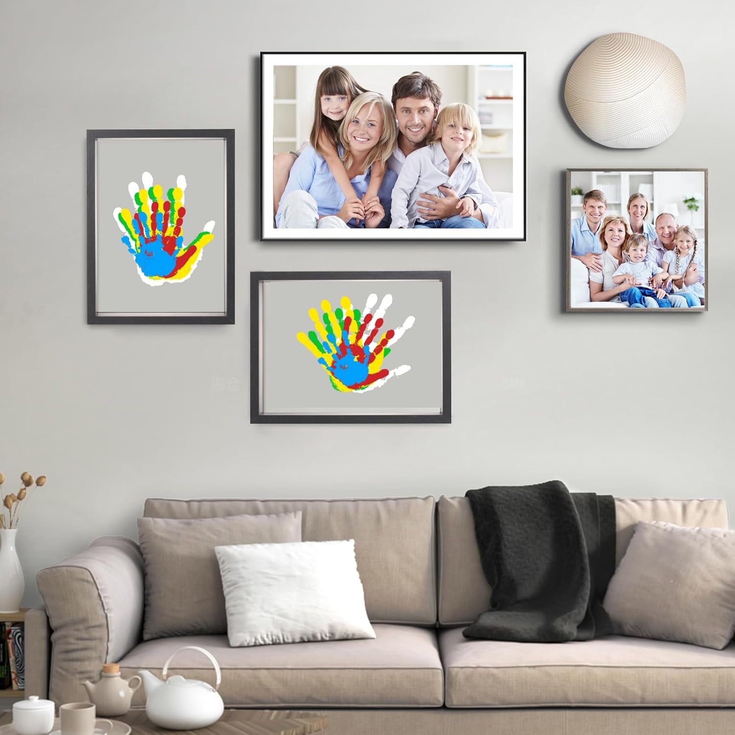 🔥Letzter Tag 50% RABATT-Bestes Geschenk – Familien-Handabdruck-Set