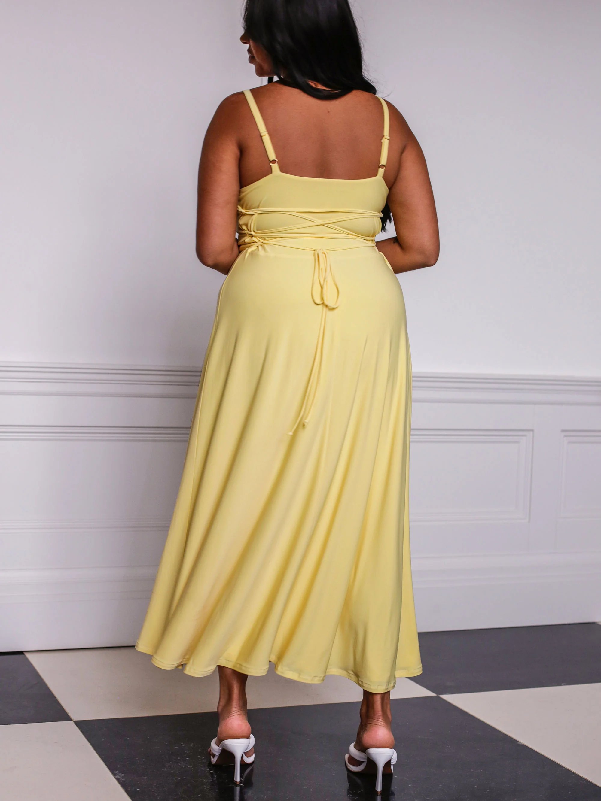 🔥Last Day Promotion 50% OFF🔥Lulah Drape Maxi Dress with Built-in Bra