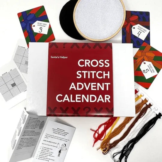 🎄🎅Christmas Presale - 49% OFF🎄-🎉Cross Stitch Advent Calendar