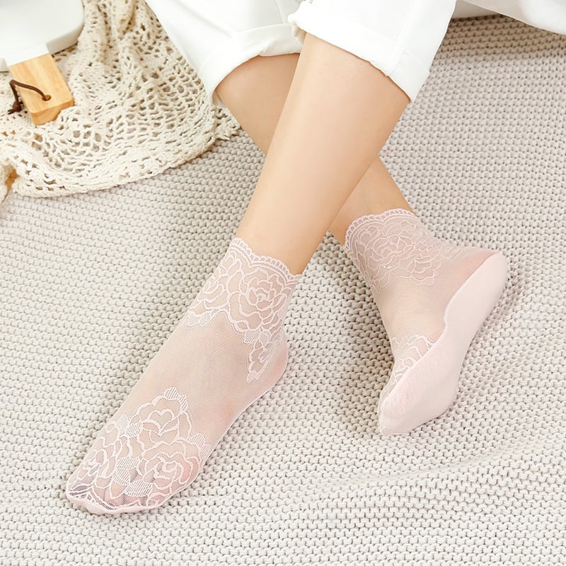 🌹Modische Spitzensocken für Damen
