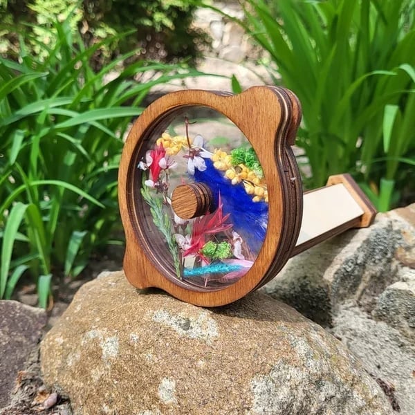 (🌲Early Christmas Sale- SAVE 48% OFF)Natural Wood DIY kaleidoscope-Buy 2 Free Shipping