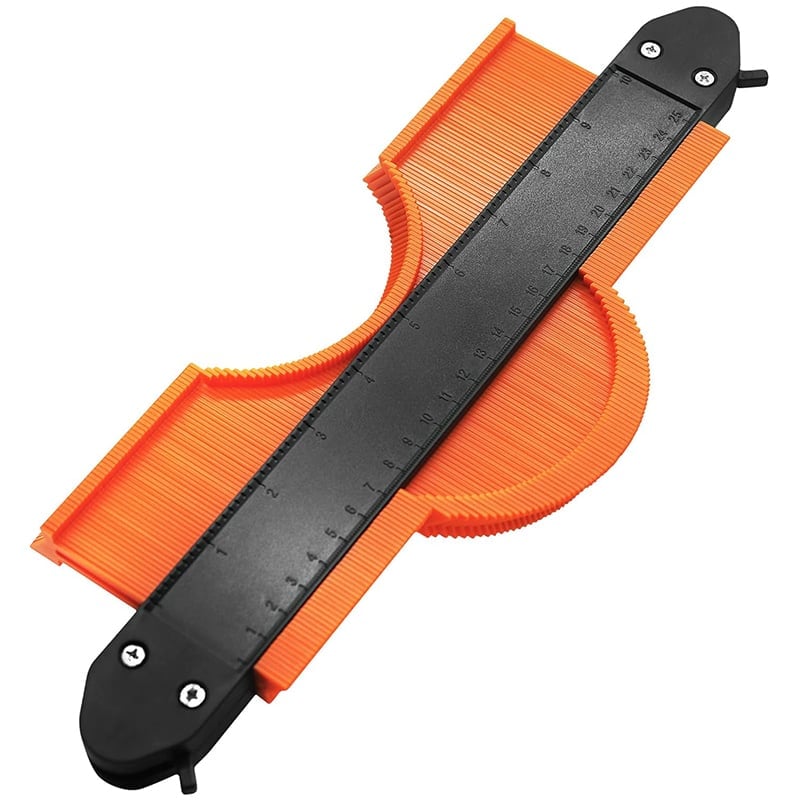 Contour Gauge Profile Tools 6/10 Inch Precisely Copy Irregular Shape Duplicator with Double Lock