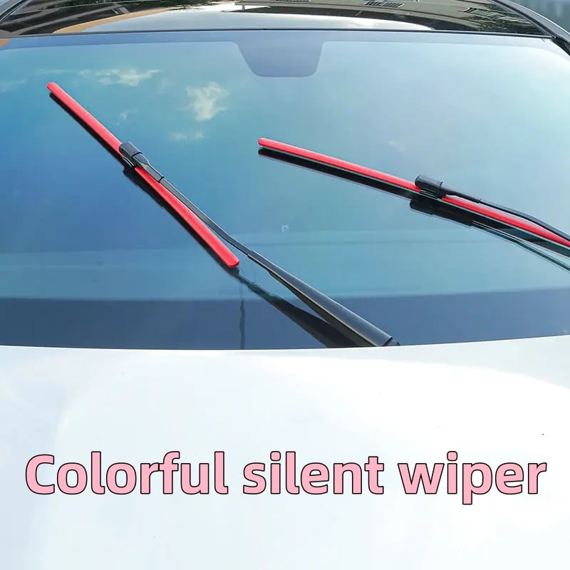 🔥LAST DAY SALE 70% OFF💥Colorful Boneless Silent Windshield Wipers - Universal all vehicles