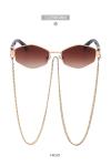 Women's Fashion Chain Irregular Sunglasses