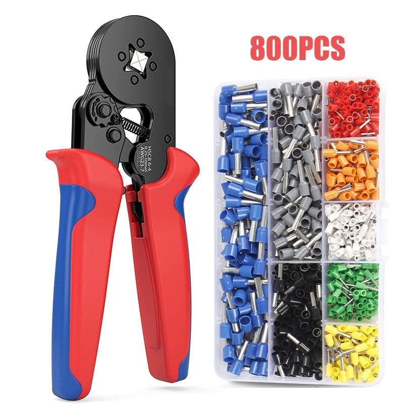 🔥Last Day Sale 50% OFF🔥Ratchet Tubular Terminal Wire Crimpers Set