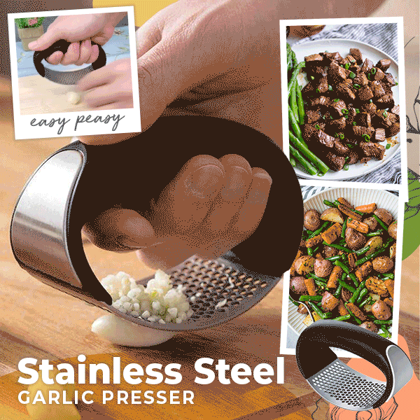 🍂TikTok Fall Sale 🎉 Stainless Steel Garlic Presser