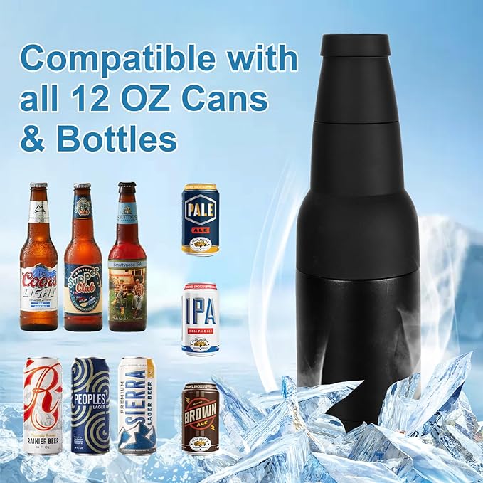 🍻Beer Bottle and Can Cooler with Beer Opener-Buy 2 Free Shipping