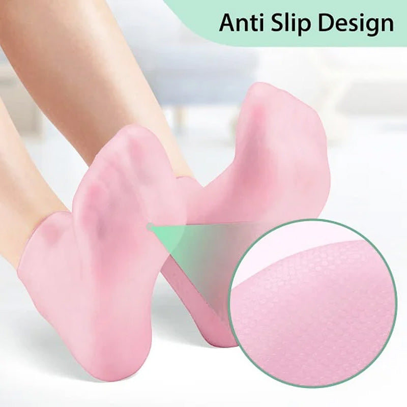 (🎄Christmas Hot Sale - 50% OFF) Women Foot Spa Pedicure Silicone Socks
