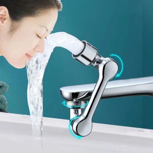 🔥Last Day 50% OFF🔥Universal 1080° Swivel Robotic Arm Swivel Extension Faucet Aerator