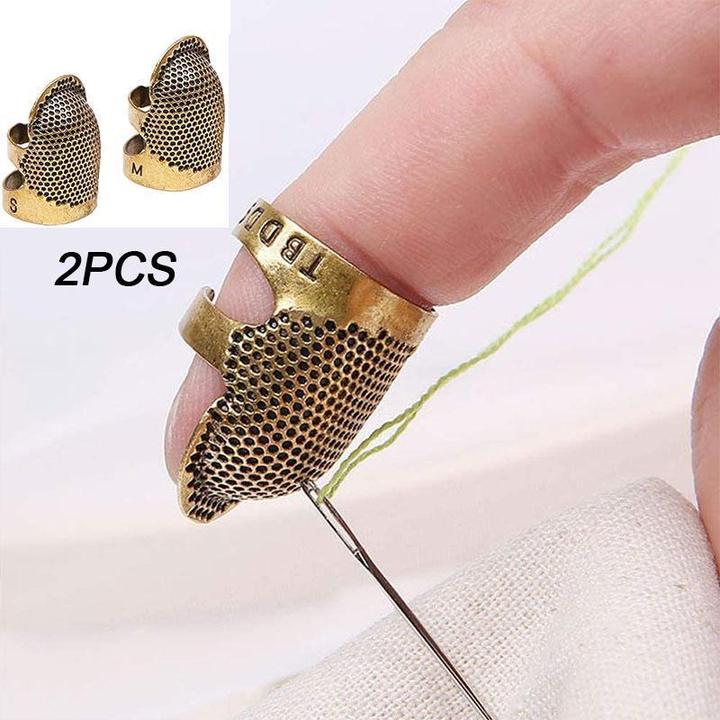 (NEW YEAR PROMOTION - SAVE 50% OFF) Sewing Thimble Finger Protector(2PCS)