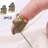 (NEW YEAR PROMOTION - SAVE 50% OFF) Sewing Thimble Finger Protector(2PCS)