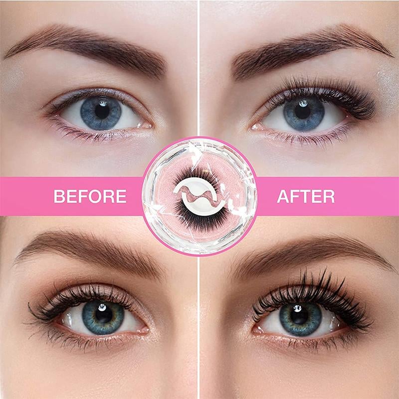 🔥LAST DAY 48% OFF🔥-Reusable Self-Adhesive Eyelashes