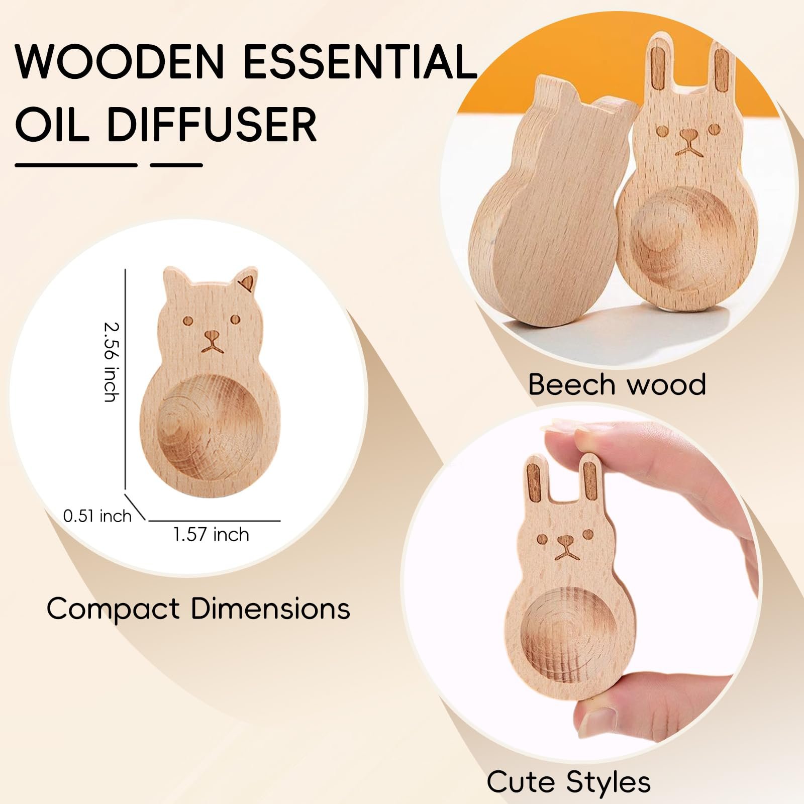 🎁TikTok Last Day Promotion -80% OFF🔥Cutesy Wood Diffuser