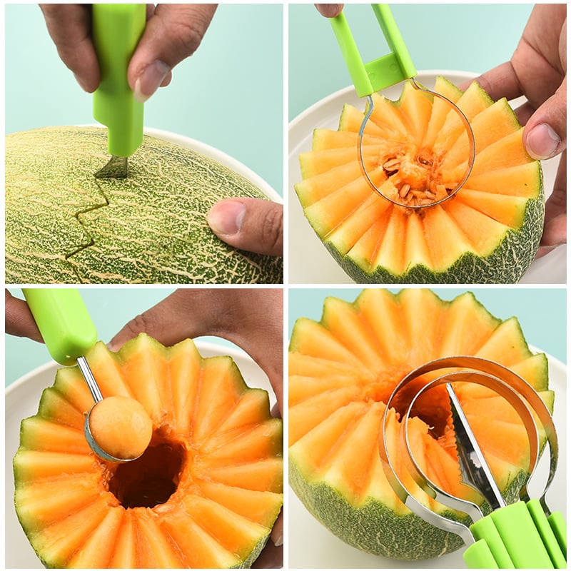 🔥(Last Day Sale- 50% OFF) 3 in 1 Fruit Tool Knife🍉
