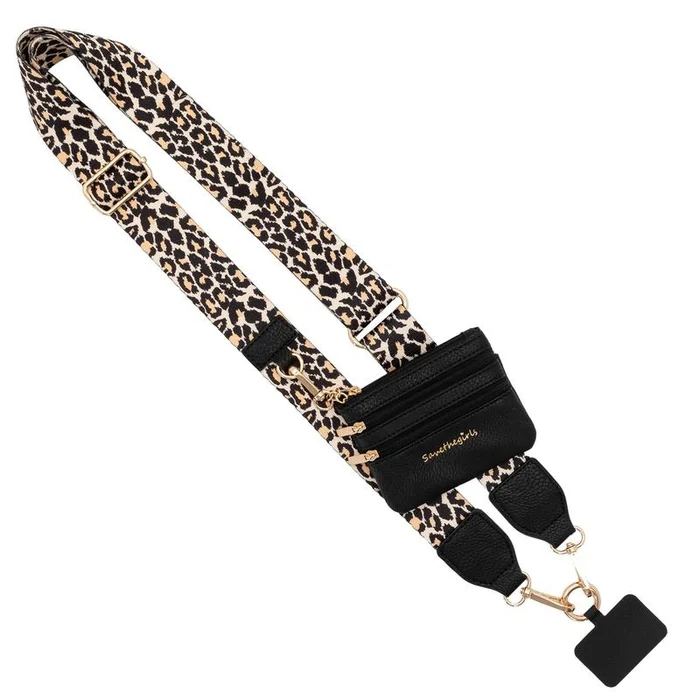 (🌲Early Christmas Sale - 49% OFF)Phone Strap with Zippered Pouch, 🔥Buy 2 Free Shipping