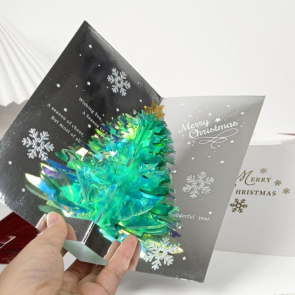 🎅Last Day Promotion 70% OFF-🔥-Christmas Tree 3D Pop-Up Card