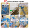 🔥Early Valentine's Day 50% OFF- 🦋DIY Butterfily Bouquets Material Package Bouquet