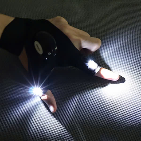 🎄Christmas Sales 49% OFF-LED Flashlight Waterproof Gloves