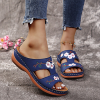 🎁LAST DAY 45% OFF🎁 Ortobloom Flower Embroidered Orthopedic Sandals