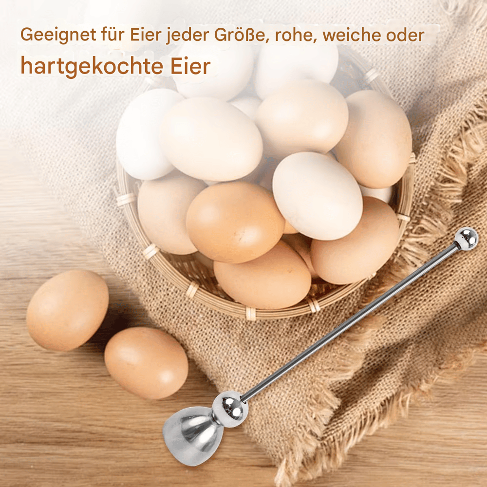 🔥Letzter Tag 50% Rabatt- Eierknacker-Werkzeug aus Edelstahl🍳🥚