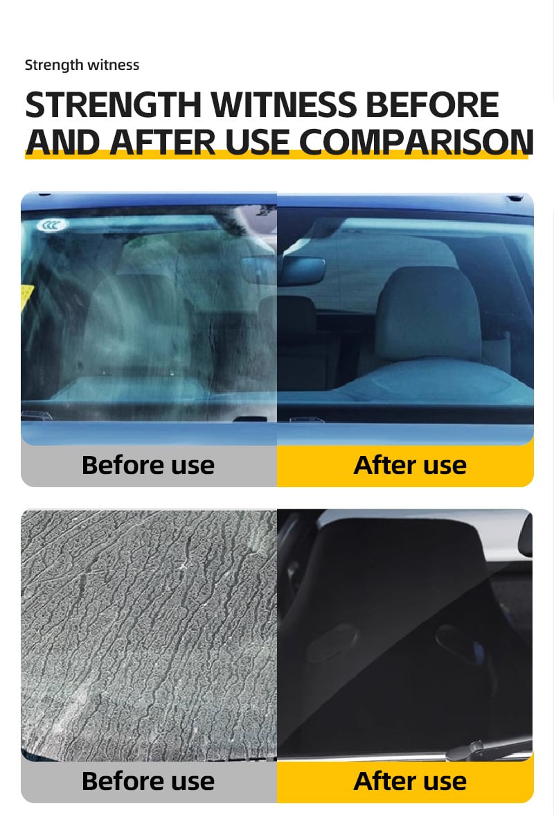 ⏰LAST DAY SALE 50% OFF - Car Glass Polishing Compound⚡BUY 2 GET 1 FREE