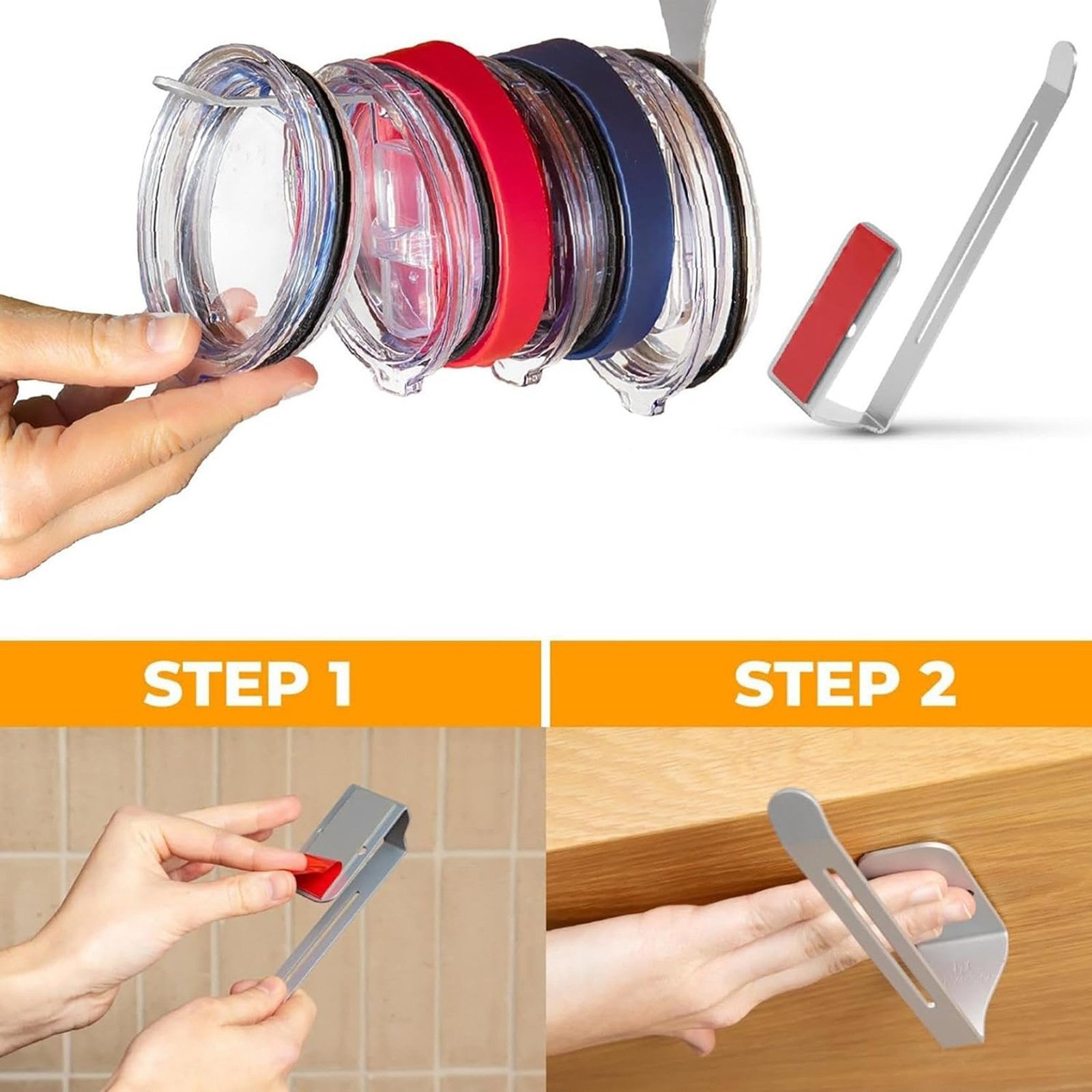 Tumbler Lid Organizer