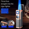 Windproof Jet Flame Portable Lighter