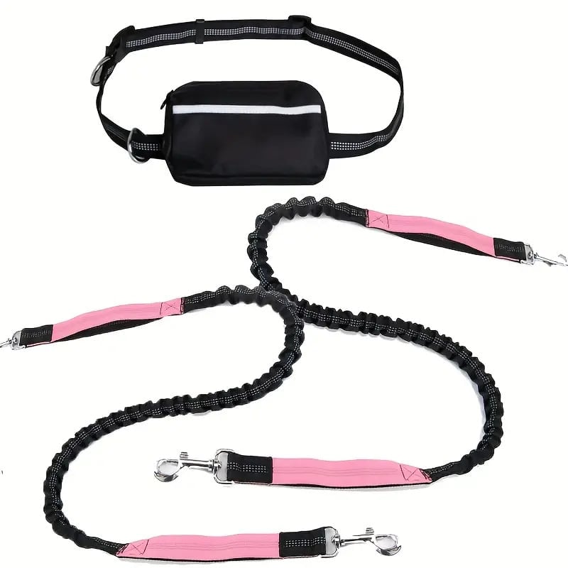 🎁TikTok Last Day Sale - 70% OFF🎉Hands Free Dog Leash with Zipper Pouch