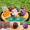 (🔥Last day promotion-49% OFF)Natural Crystal Gemstone Owl-BUY 6 GET EXTRA 25% OFF NOW