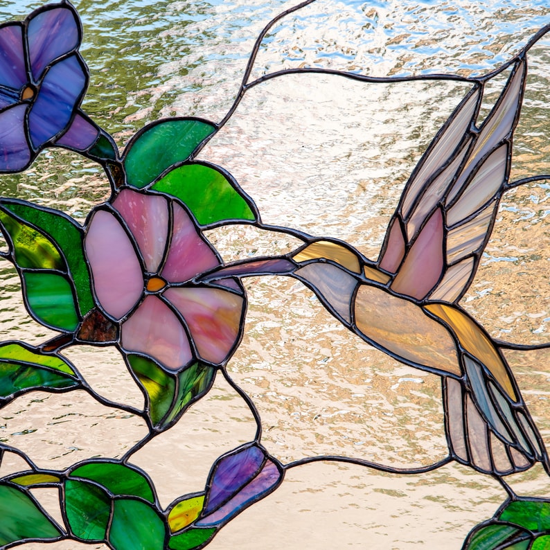 🔥Clearance Sale 70% Off 🎉Cardinal Stained Glass Window Panel🦜🦜