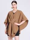 ⏰LAST DAY SALE 50% OFF💥Women's Solid Color Cape Shawl