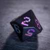 Obsidian Pixel Dice Set