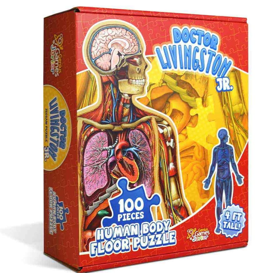 ⏰LAST DAY SALE 50% OFF🔥Kid's 100 Piece Human Body Floor Puzzle