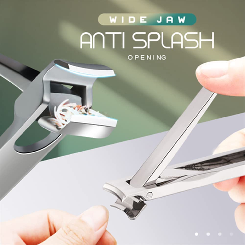 (🌲Early Christmas Sale- SAVE 48% OFF)Anti-Splash Nail Clippers for Thick Nails(buy 3 get 2 free NOW)