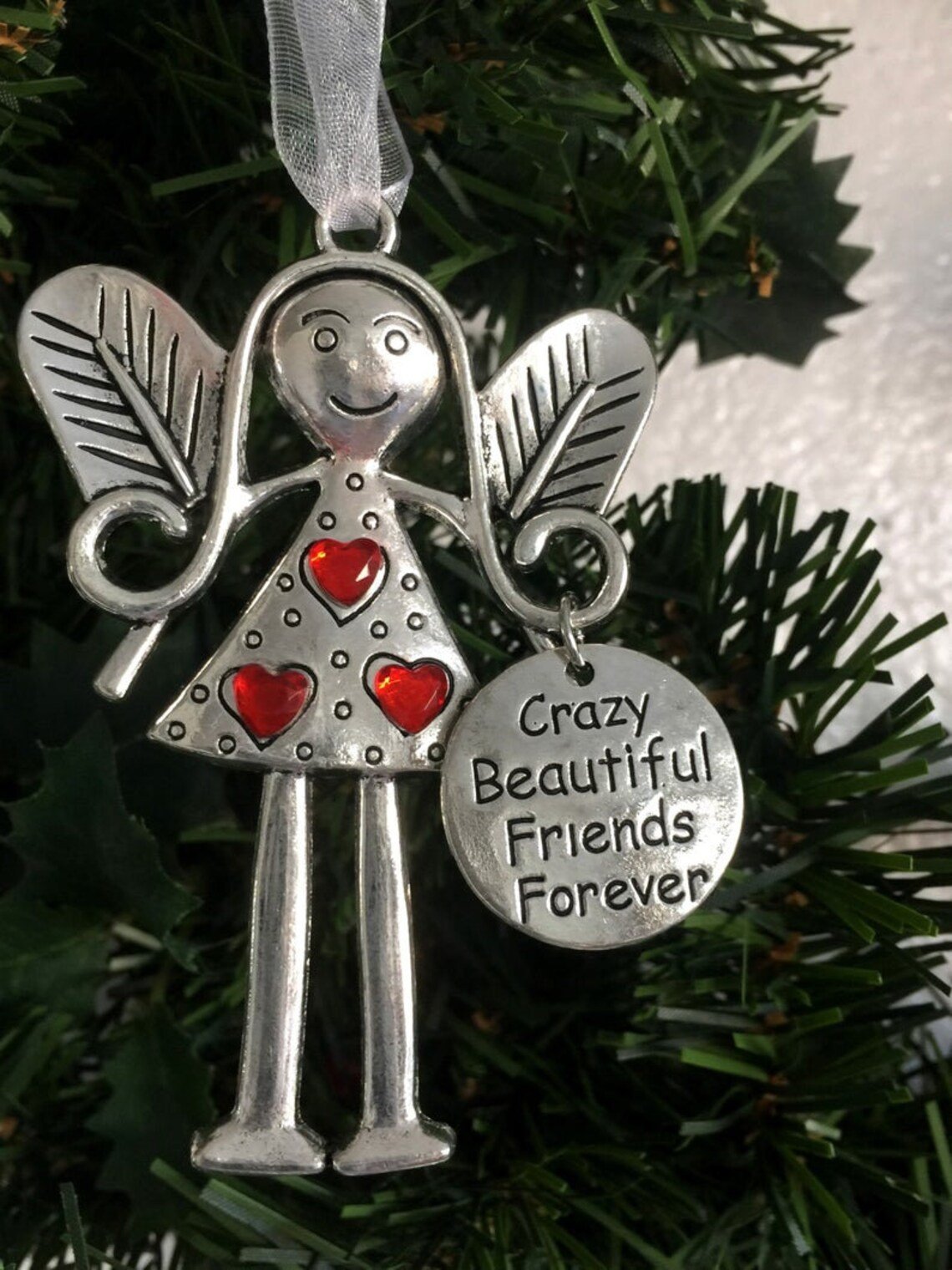 🔥Last Day Promotion 70% OFF🔥Angel Friendship Ornament Gift-Best Friend Gift