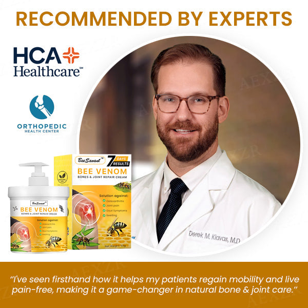 💥LAST DAY SALE 50% OFF💥Bee Venom Bones & Joint Repair Cream