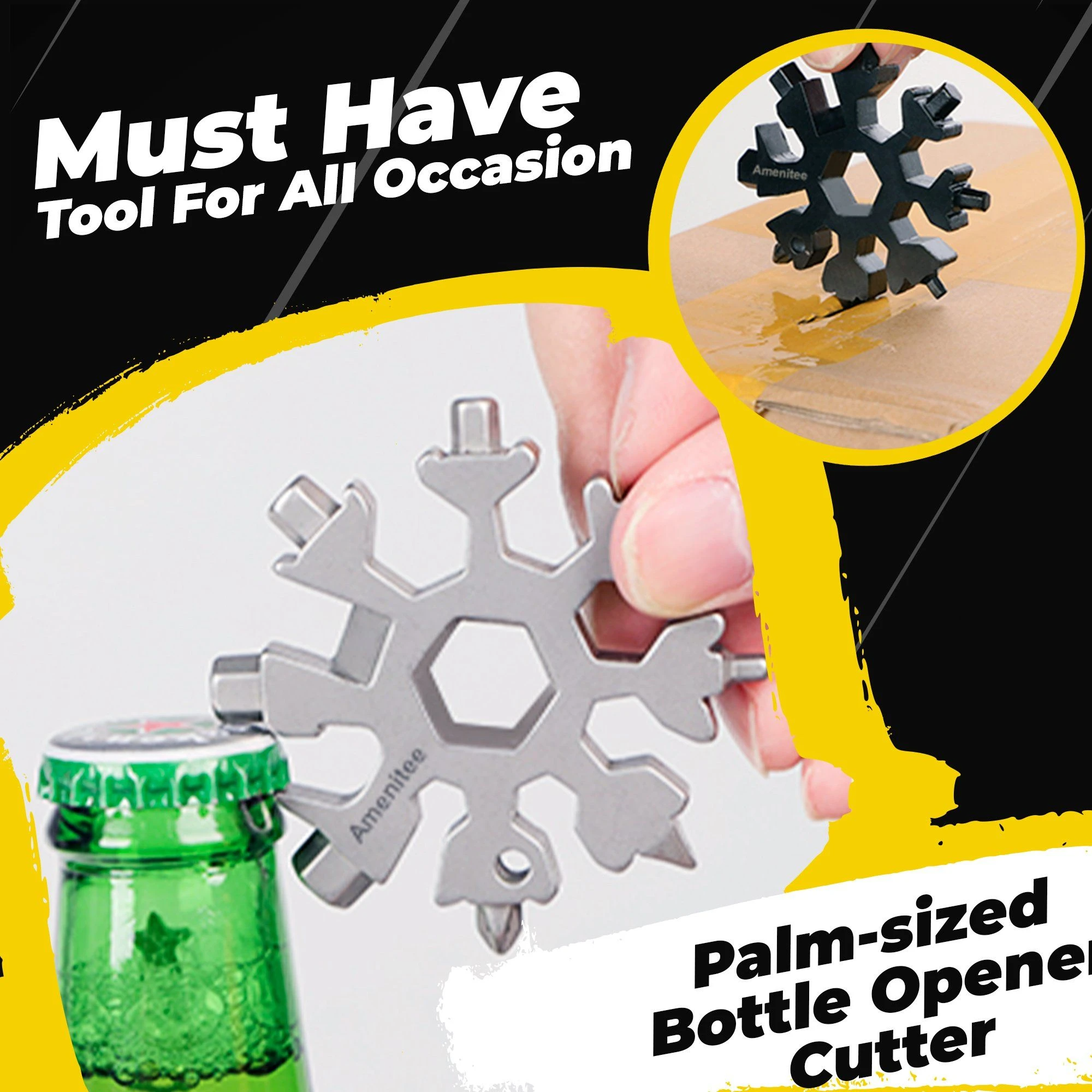 (🎅Early Christmas Sale🎅- 48% OFF) 18-in-1 Snowflake Multi-tool