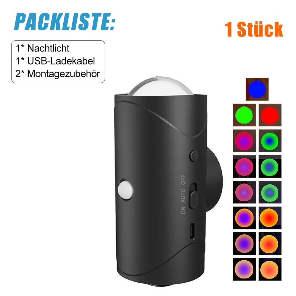 🎉Letzter Tag: 49% Rabatt🔥Intelligentes RGB-Nachtlicht mit Bewegungssensor