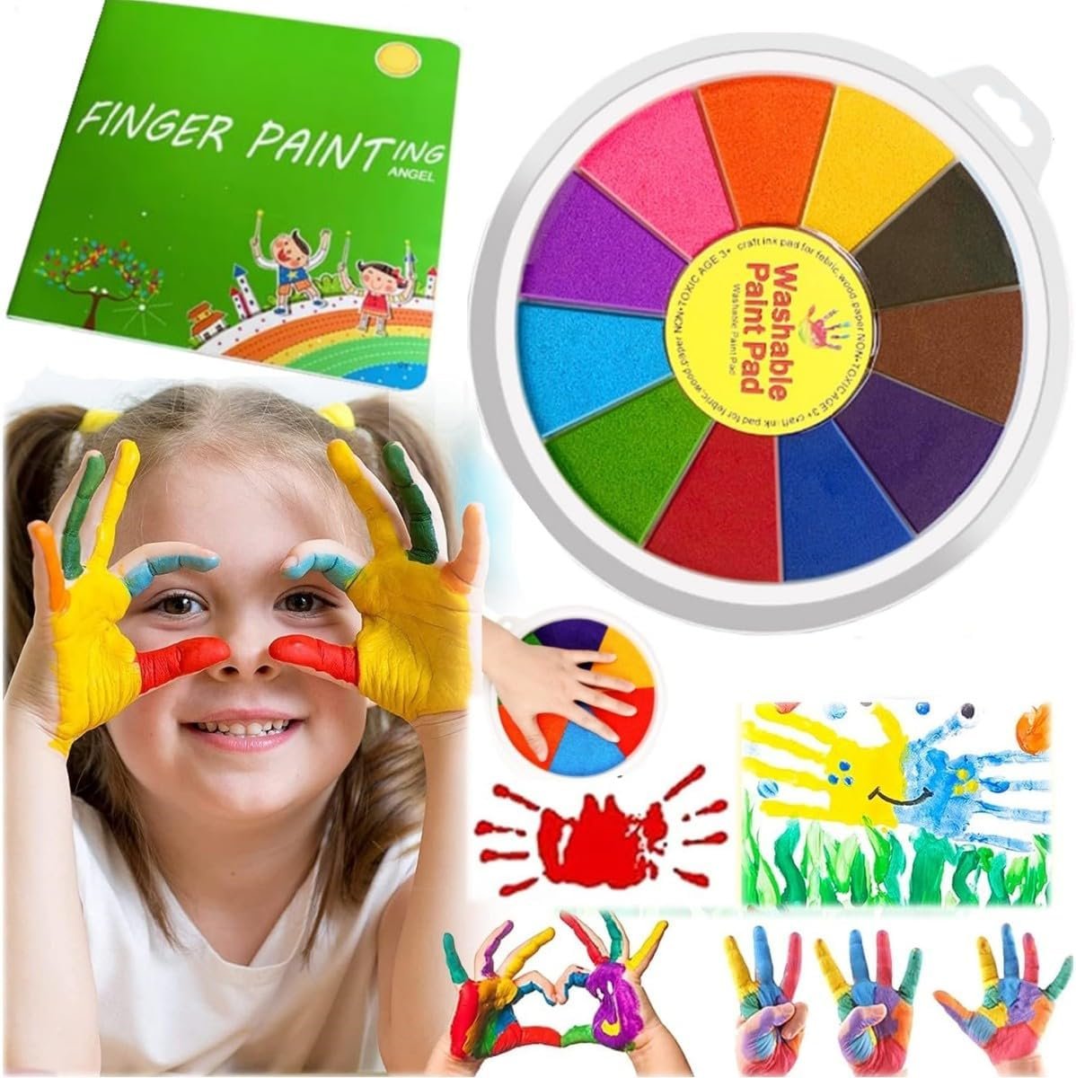 (🌲Early Christmas Sale- 50% OFF) 2023 New Arrival Funny Finger Painting Kit