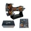 ✈️1/25 Simulation Aircraft Turbojet Engine Rotatable Model