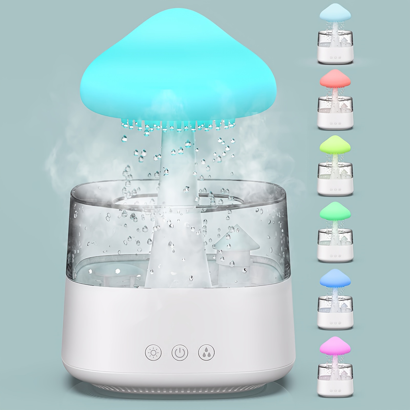 🔥Last Day Promotion - 50% OFF🎁☁️🌨️Rain Cloud Humidifier Water Drops☁️⛈️☔