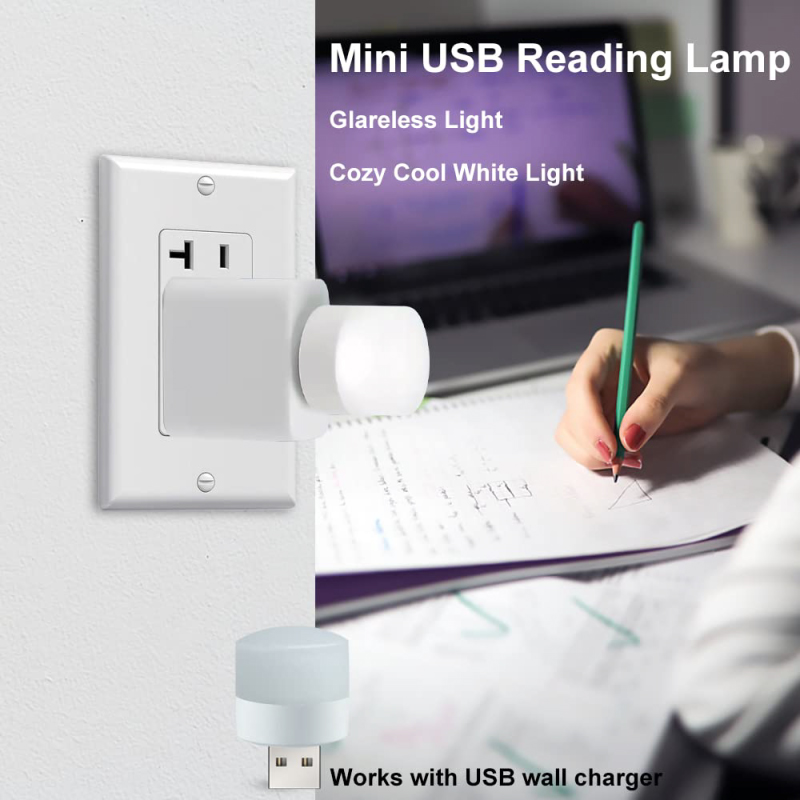 (Spring Hot Sale- 48% OFF) Mini USB Night Light(3 PCS) - 🔥Buy 2 Sets Free Shipping