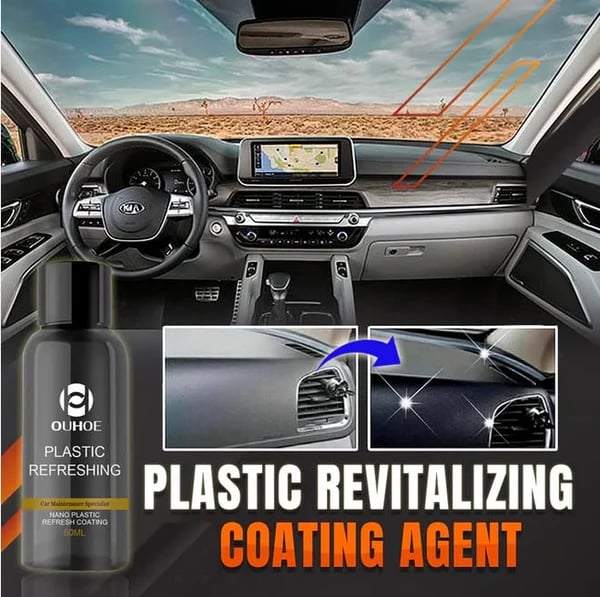 ⚡⚡Last Day Promotion 48% OFF - Plastic Revitalizing Coating Agent(🔥Buy 1 Get 1 Free)