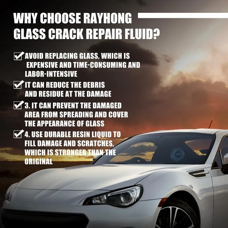🎉Letzter Tag 49% Rabatt🔥Reparaturset für Glasrisse
