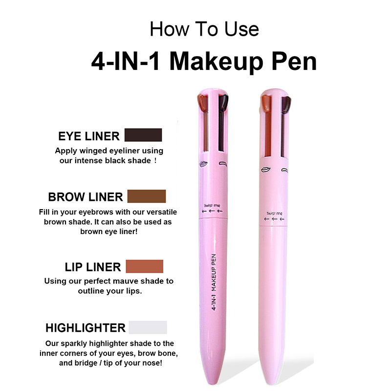 🔥Mother's Day Sale - 50% OFF🔥 4-in-1 Makeup Pen, Buy 2 Get 1 Free