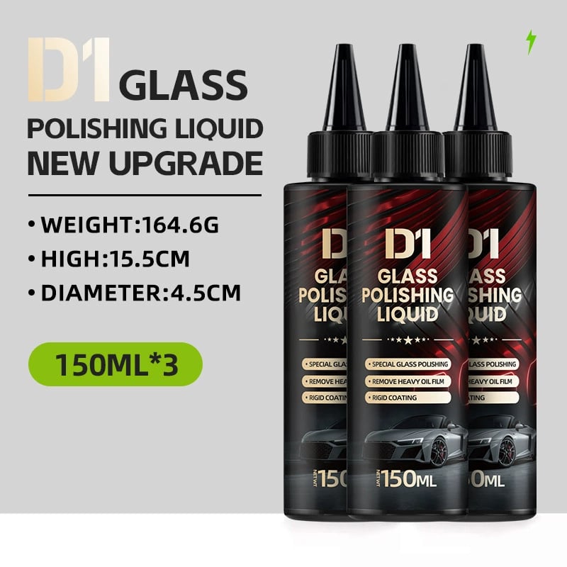 Car Glass Polishing Compound Windshield Cleaner Glass Oil Film Remover