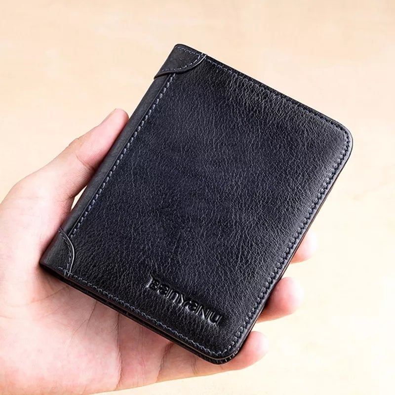 🔥Last Day Promotion - 60% OFF🎁💰RFID Blocking Waterproof Durable Genuine Leather Wallet